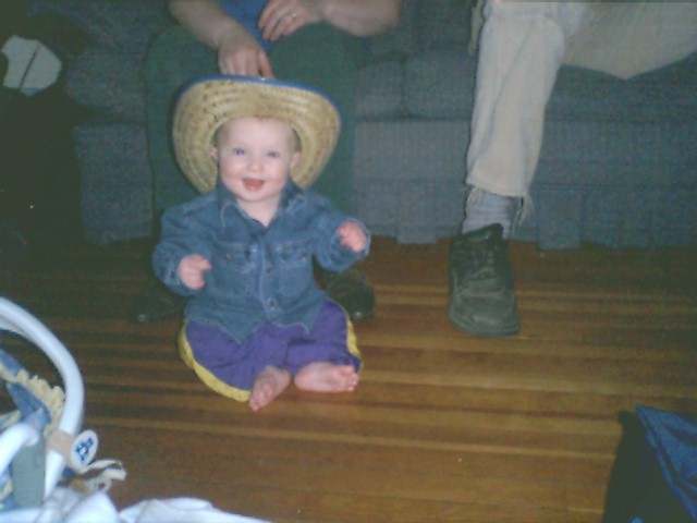 COWBOY BABY BEFORE MECURIC VACCINATIONS