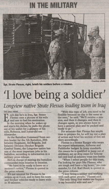 HE IS NOT A LONGVIEW NATIVE! DAILY NEWS GOT HIS NAME PARTLY RIGHT HOWEVER